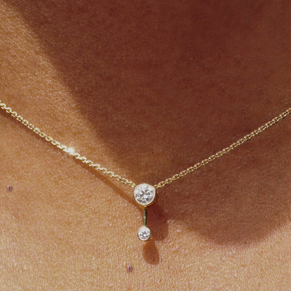 Triple Layered Beautiful Diamond Necklace